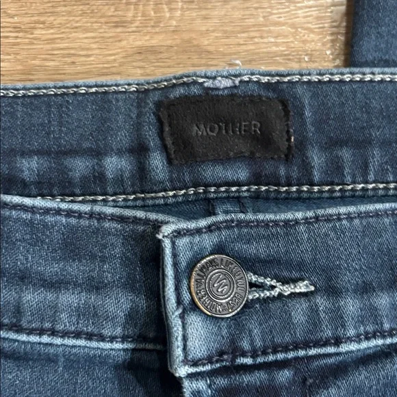 MOTHER The Midrise Dazzler Skimp in 'Night Tripper' - Picture 6 of 15